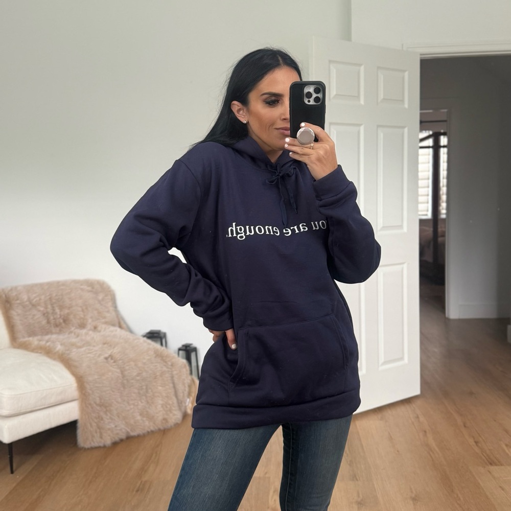 Navy Blue Women's Hoodie